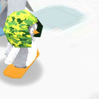 Пингвин сноубордист