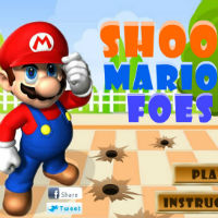Марио: стрельба по противникам играть бесплатно
