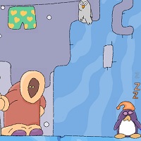 Приключения пингвина играть