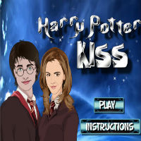 Играть в Поцелуй c Гарри Поттером онлайн