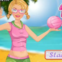 Барби волейболистка играть бесплатно
