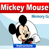 Играть в Микки тренирует память онлайн